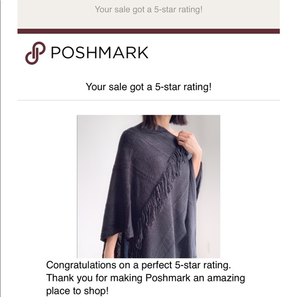 BLACK KNIT SHAWL PONCHO CAPE WITH FRINGES - Picture 2 of 6